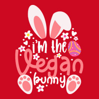 Vegan Design T  Shirt Bunny Ears I'm The Vegan Bunny Matching Easter V Pom Pom Beanie | Artistshot