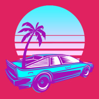 Synthwave T  Shirt Futuristic Car Retro Sunset Synthwave T  Shirt Pom Pom Beanie | Artistshot