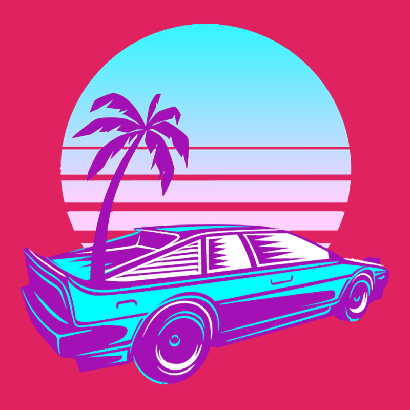 Synthwave T  Shirt Futuristic Car Retro Sunset Synthwave T  Shirt Pom Pom Beanie by nanniekertzmann439 | Artistshot