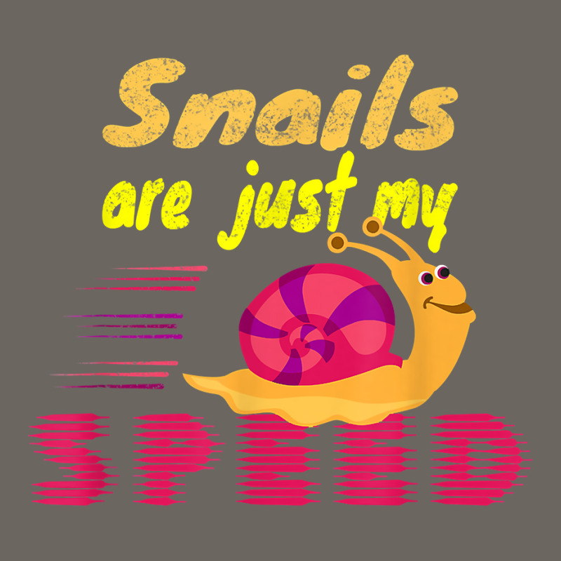 Snails Are Just My Speed Funny Saying Racing Snail T Shirt Sun Shade Cap by jermonmccline | Artistshot