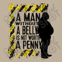 A Man Without A Belly Is Not Worth A Penny Sun Shade Cap | Artistshot