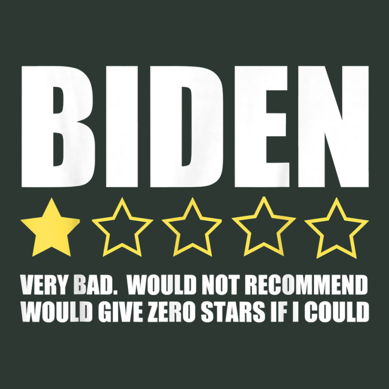 Funny Anti Joe Biden One Star Review Republican Political T Shirt Mesh Back Trucker Hat | Artistshot