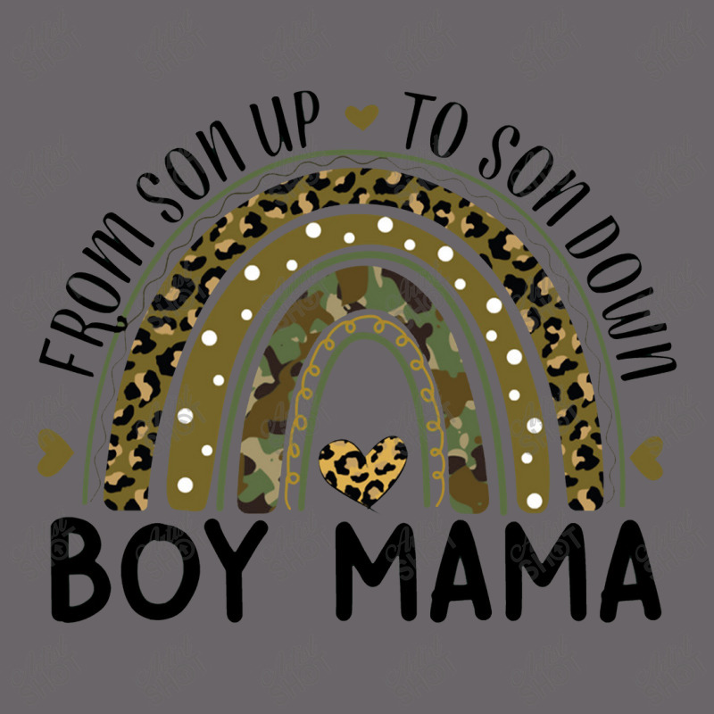 Boy Mama From Son Up To Son Down Rainbow Leopard Mom Camo Mesh Back Trucker Hat | Artistshot