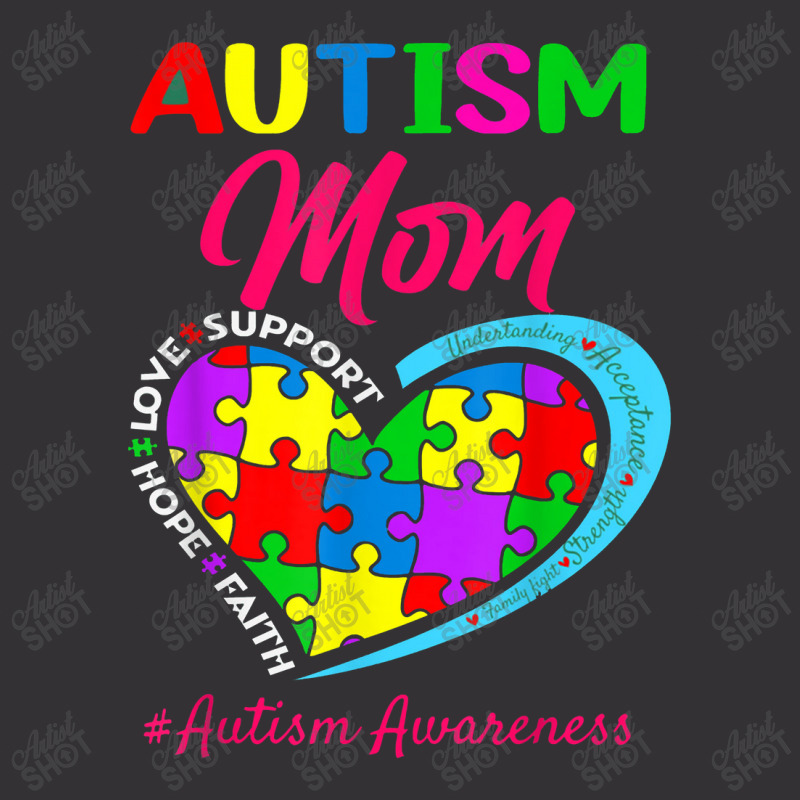 Understanding Autism Awareness Mom Gifts Vintage Short by fardinugraha | Artistshot