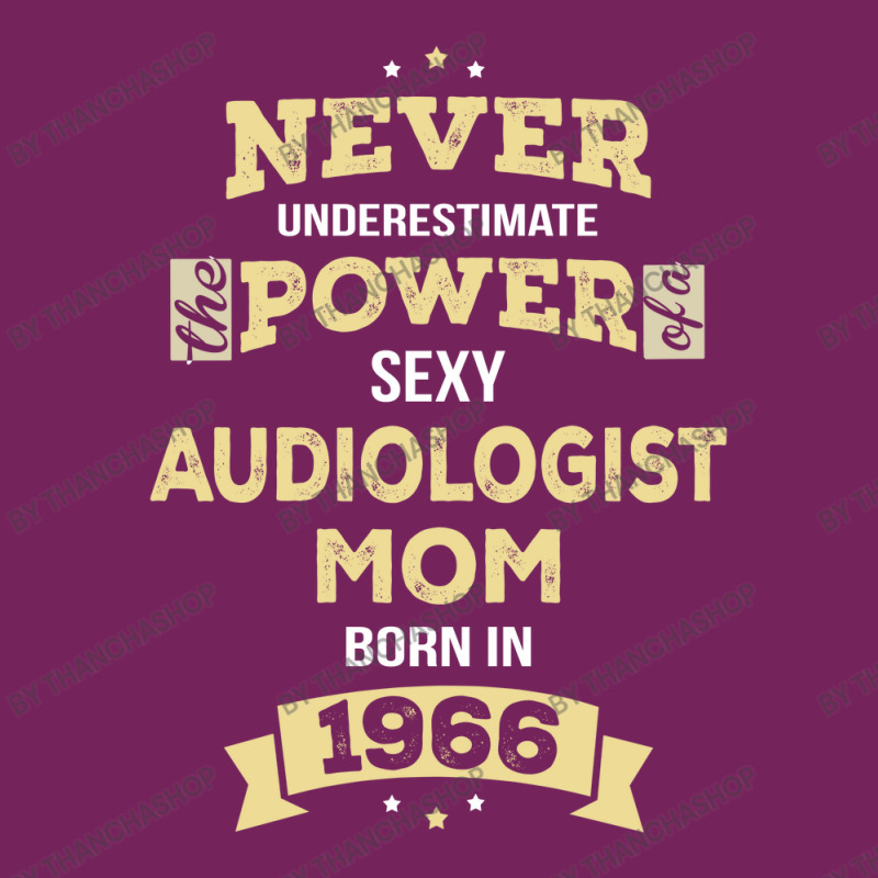 Never Underestimate Audiologist Mom Born In 1966 Tie Dyed Bucket Hat by thanchashop | Artistshot