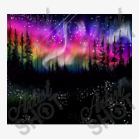 Northern Lights Ladies Fitted T-shirt | Artistshot