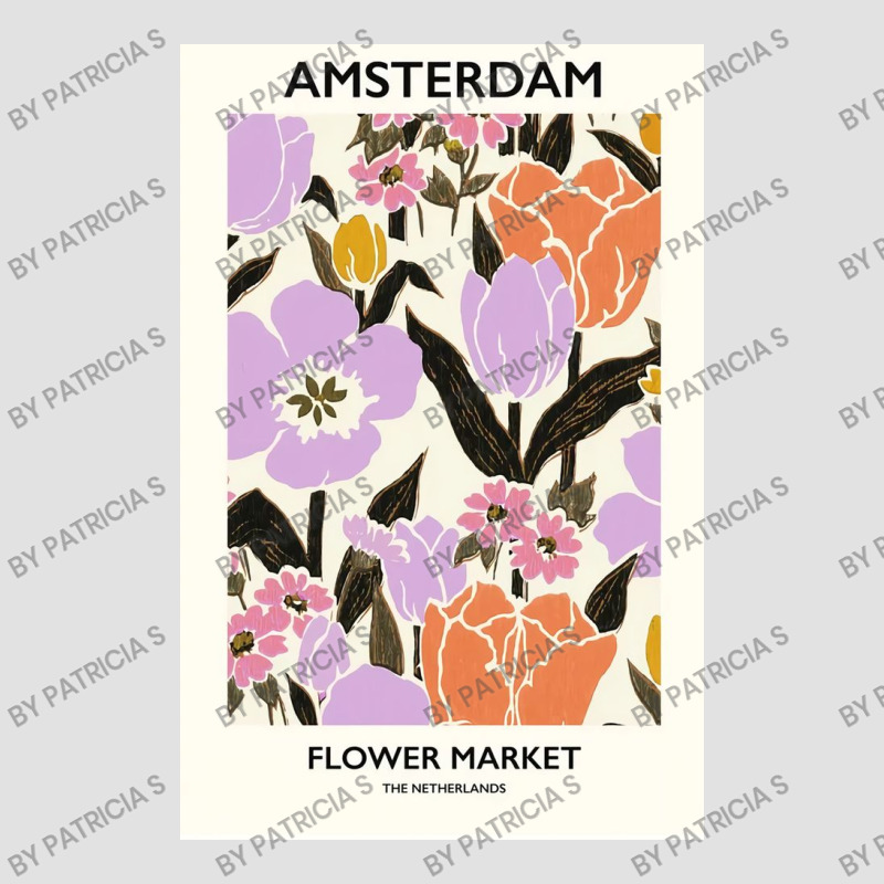 Amsterdam Flower Market Ii Foam Trucker Hat by Patricia S | Artistshot