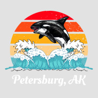 Petersburg T  Shirt Petersburg Alaska Distressed Orca Killer Whale Wav Foam Trucker Hat | Artistshot