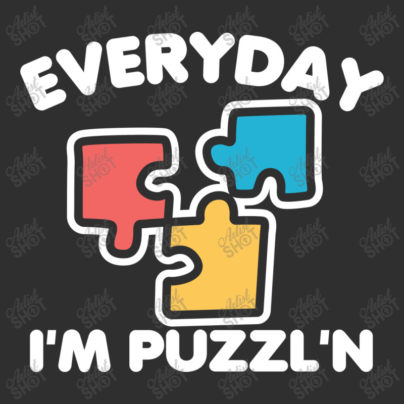 Everyday I'm Puzzl'n Snapback Trucker Cap | Artistshot