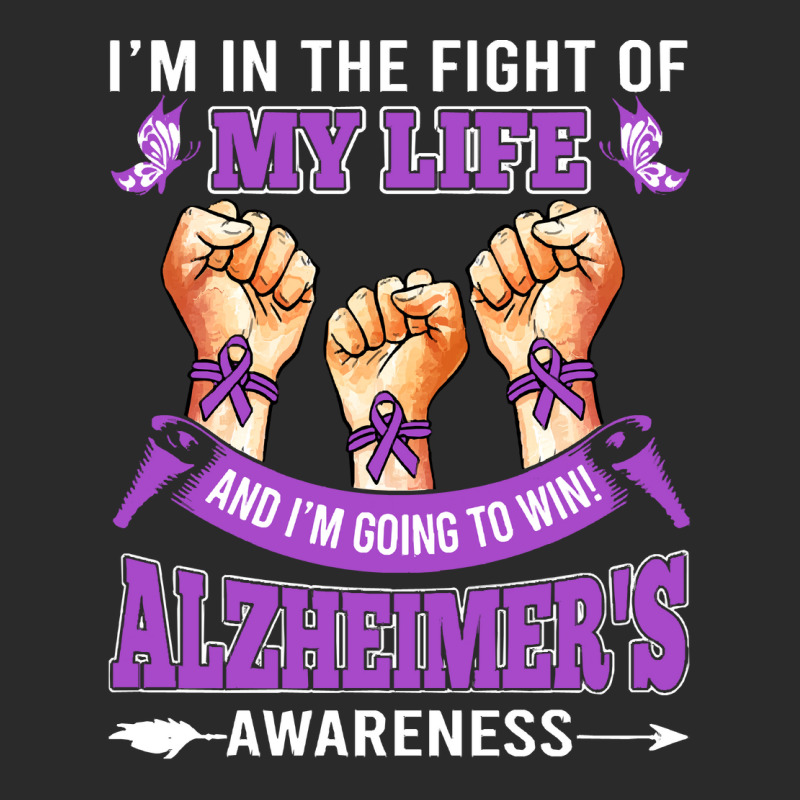 Alzheimers Awareness In The Fight T  Shirt Alzheimer's Awareness In Th Foam Trucker Hat by biscuitsregularly | Artistshot