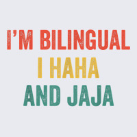 Im Bilingual I Haha And Jaja Funny Spanish Spanglish Teacher T Shirt Adjustable Baseball Cap | Artistshot