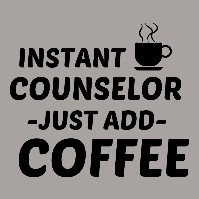 Counselor Instant Just Add Coffee Racerback Tank by Perfect Designers | Artistshot