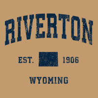 Riverton Wyoming Wy Vintage Athletic Navy Sports Design T Shirt Urban Heavy T-shirt | Artistshot