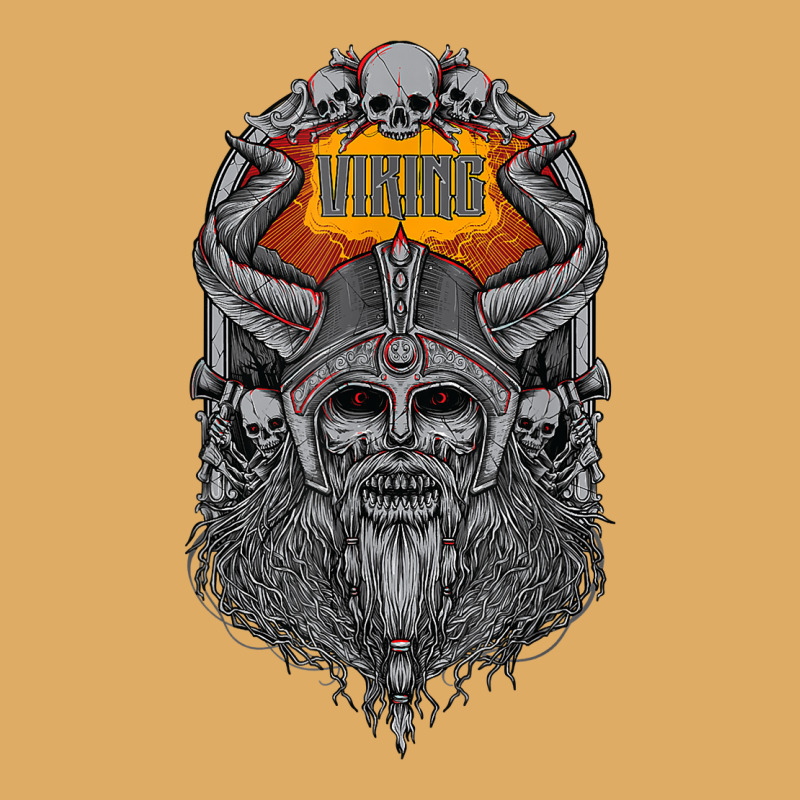 Viking Skull Warrior Norse Nordic Mythology Horned Helmet T Shirt Urban Heavy T-shirt | Artistshot