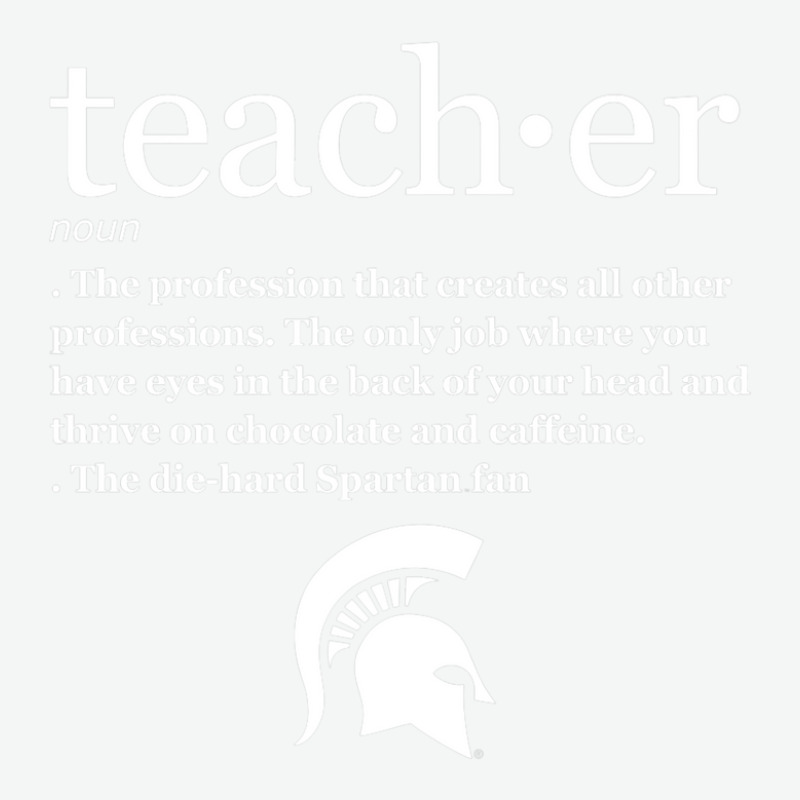 Michigan State Spartans Teacher Definition - Apparel Urban Heavy T-shirt | Artistshot