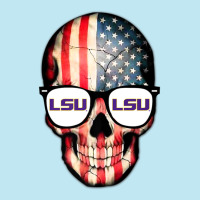 Lsu Tigers Skull Flag - Lsu - Apparel Urban Heavy T-shirt | Artistshot