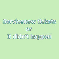 Servicenow Tickets Or It Didnt Happen Urban Heavy T-shirt | Artistshot