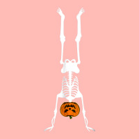 Skeleton Pumpkin Handstand Gymnastics Halloween Urban Heavy T-shirt | Artistshot