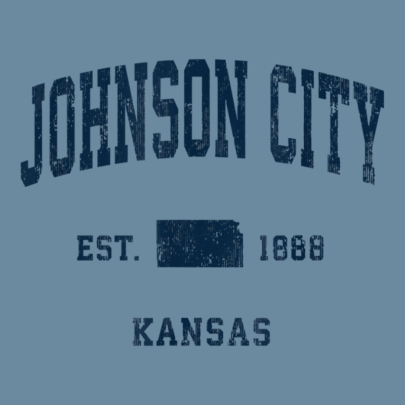 Johnson City Kansas Ks Vintage Athletic Navy Sports Design T Shirt Urban Pullover Hoodie | Artistshot