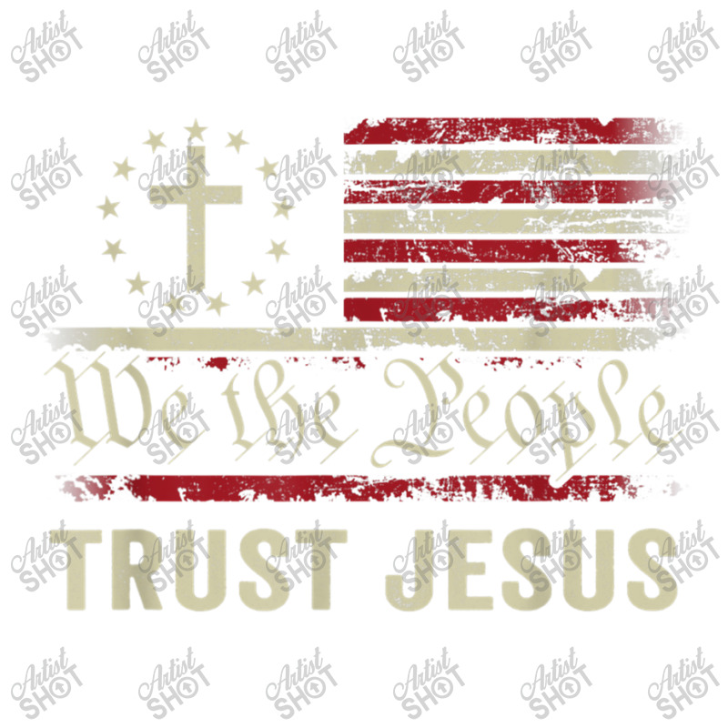 We The People Trust Jesus - Usa Flag Christian Patriotic Music Retro Bomber Jacket by Aria-Proctor | Artistshot