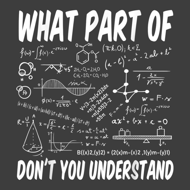 What Part Of Don't You Understand Math Physics T Shirt Beanie by peersodshamiw8 | Artistshot