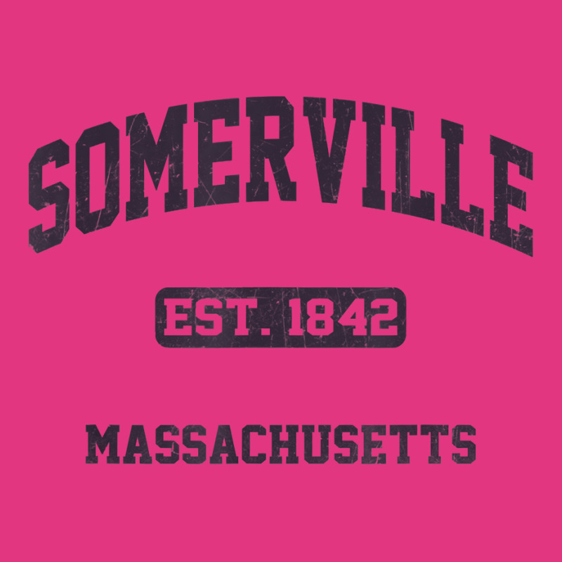 Somerville Massachusetts Ma Vintage State Athletic Style T Shirt Beanie | Artistshot