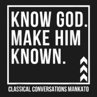 Know God. Make Him Known. Mankato Classical Conversations T Shirt Beanie | Artistshot