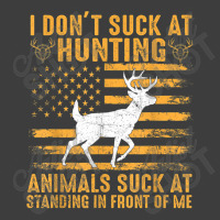 I Don't Suck At Hunting Animals Suck At Standing In Front T Shirt Beanie | Artistshot