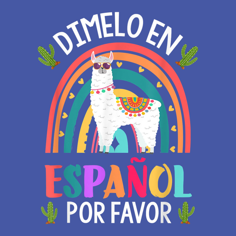 Dimelo En Espanol Por Favor Bilingual Spanish Teacher T Shirt Pom Pom Beanie by adam.troare | Artistshot