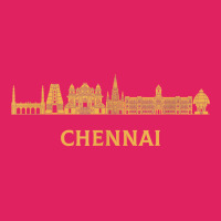 Chennai Skyline, Tamil Madras Chennai T Shirt Pom Pom Beanie | Artistshot