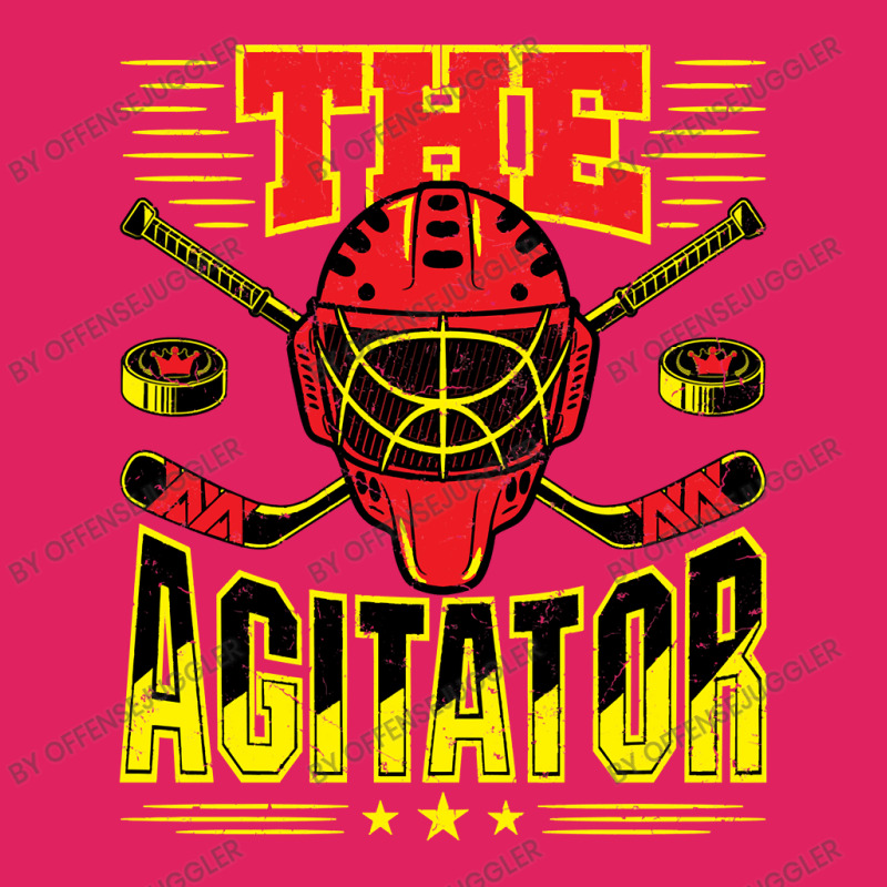 Hockey Ice Hockey Funny Player S The Agitator 29 Player Pom Pom Beanie by offensejuggler | Artistshot