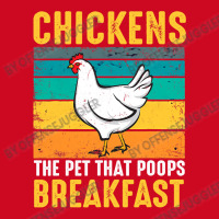 Chicken Chick Funny Chicken Chickens The Pet That Poops Breakfast 336 Pom Pom Beanie | Artistshot