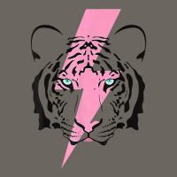 Tiger And Hot Pink Lightning Bolt T Shirt Sun Shade Cap | Artistshot