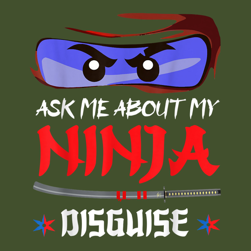 Ask Me About My Ninja Disguise, Ninja Eyes Brick For Kids T Shirt Sun Shade Cap by abrellkfhanog8 | Artistshot