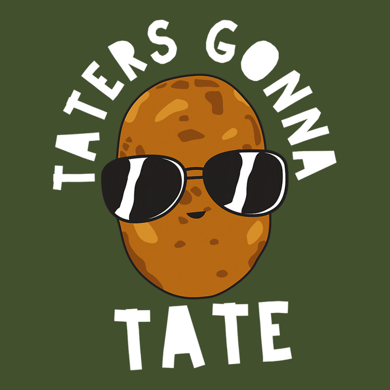 Taters Gonna Tate Funny Potato Tater Tot Foodie Gift T Shirt Sun Shade Cap | Artistshot