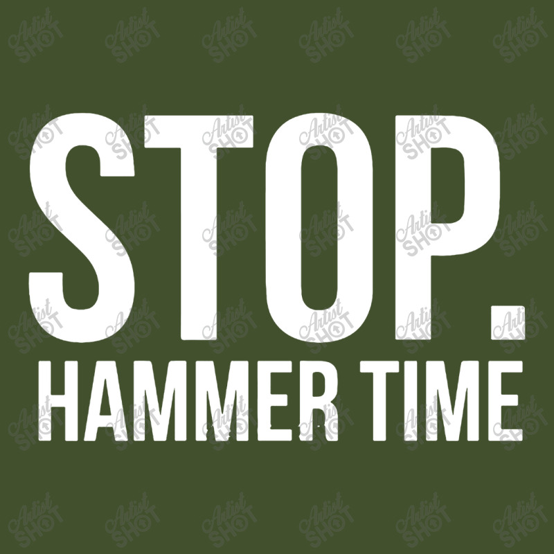 Stop Hammer Time Sun Shade Cap | Artistshot