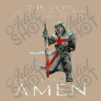 The Crusader The Devil Saw Me Knight Templar Mesh Back Trucker Hat | Artistshot