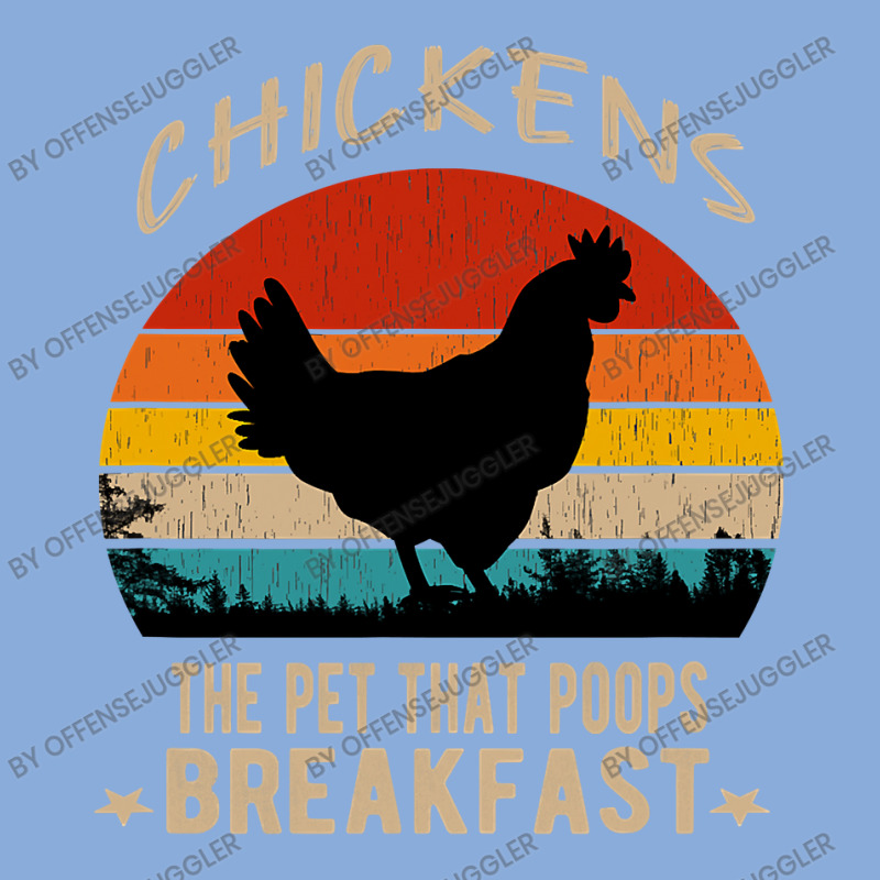 Chicken Cock Chickens The Pet That Poops Breakfast Funny Chicken Sayin Tie Dyed Bucket Hat by offensejuggler | Artistshot