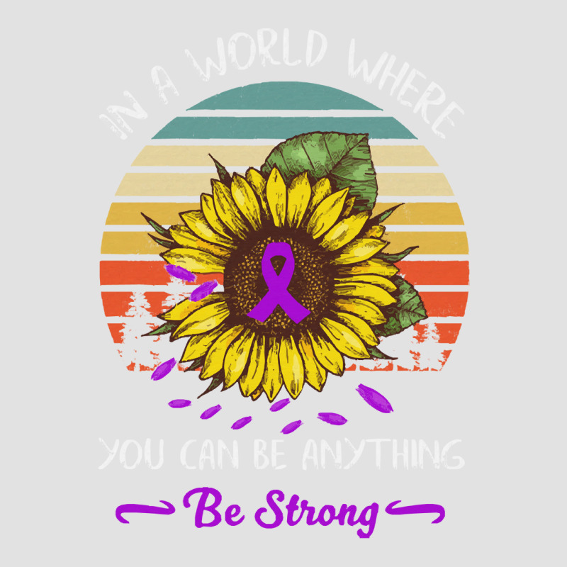 Alzheimers Awareness T  Shirt In A World Where Anything Be Strong Sunf Foam Trucker Hat | Artistshot