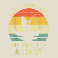 Men Can't Work Today My Arm Is In A Cast Shirt Funny Fishing T Shirt Adjustable Baseball Cap | Artistshot