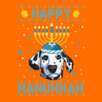 Dalmatian Dog Mens Happy Hanukkah Dalmatian Hanukkah Ugly Sweater Chri Adjustable Baseball Cap | Artistshot