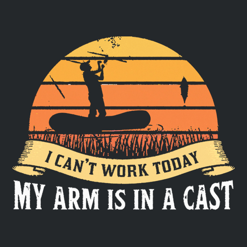 Fishing T  Shirt My Arm Is In A Cast Fisherman Fishing Lake Gifts T  S Crewneck Sweatshirt | Artistshot