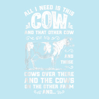 All I Need Is This Cow Funny Farmer Women Men Dairy Farm Urban Heavy T-shirt | Artistshot