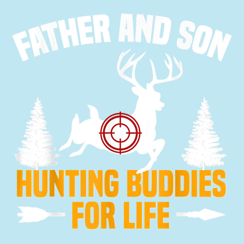 Mens Funny Father And Son Hunting Buddies Hunting Dad And Son Urban Heavy T-shirt | Artistshot