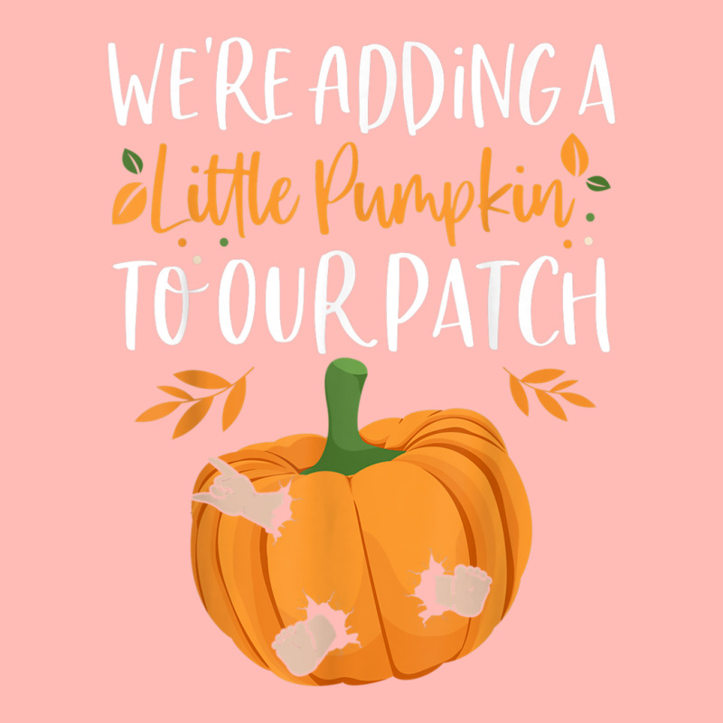 We're Adding A Little Pumpkin To Our Patch Pumpkin Pregnancy Urban Heavy T-shirt | Artistshot