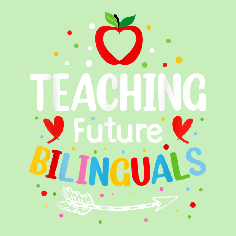 Teaching Future Bilinguals   Spanish Teachers Back To School T Shirt Urban Heavy T-shirt by cm-arts | Artistshot