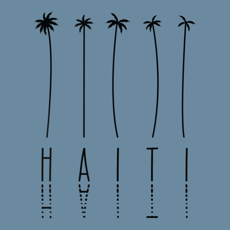 Palm Tree Vacation   Island Haiti Urban Heavy T-shirt by Tees | Artistshot