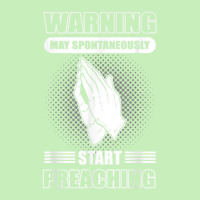 Warning May Spontaneously Start Preaching   Pastor Preacher Urban Heavy T-shirt | Artistshot