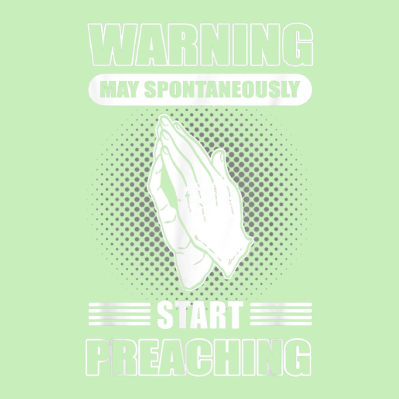 Warning May Spontaneously Start Preaching   Pastor Preacher Urban Heavy T-shirt by Tees | Artistshot