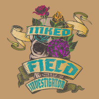 Field Investigator Inked Skull Tattoo Backside Design Urban Heavy T-shirt | Artistshot